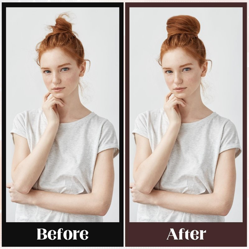 XunYee 48 Pcs Hair Donut Maker, Brown Large Hair Bun Rings for Ballet Style, Bulk Doughnut Shaper for Women and Girls(3.5 Inch)