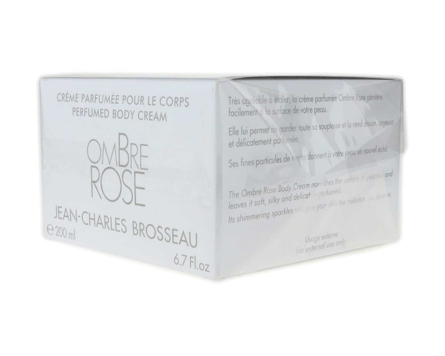 Ombre Rose by Jean Charles Brosseau for Women 6.7 oz Perfumed Body Cream