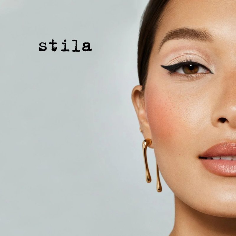 stila Waterproof Liquid Eye Liner, Stay All Day Makeup with Fine Brush Tip Lasting Satin Finish, Smudge-Proof & Transfer-Resistant