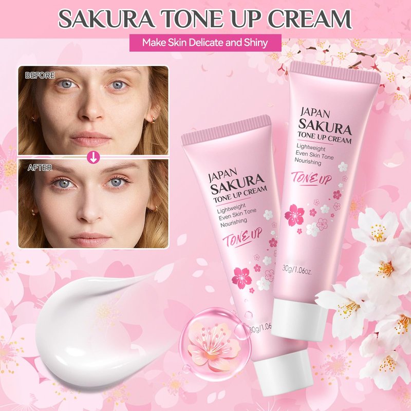 29Pcs Sakura Skincare Set, Skincare for Girls 10-12, Complete Skincare Routine for Clean, Soft and Hydrated Skin, Perfect Easter Basket Stuffers for Teen Girls