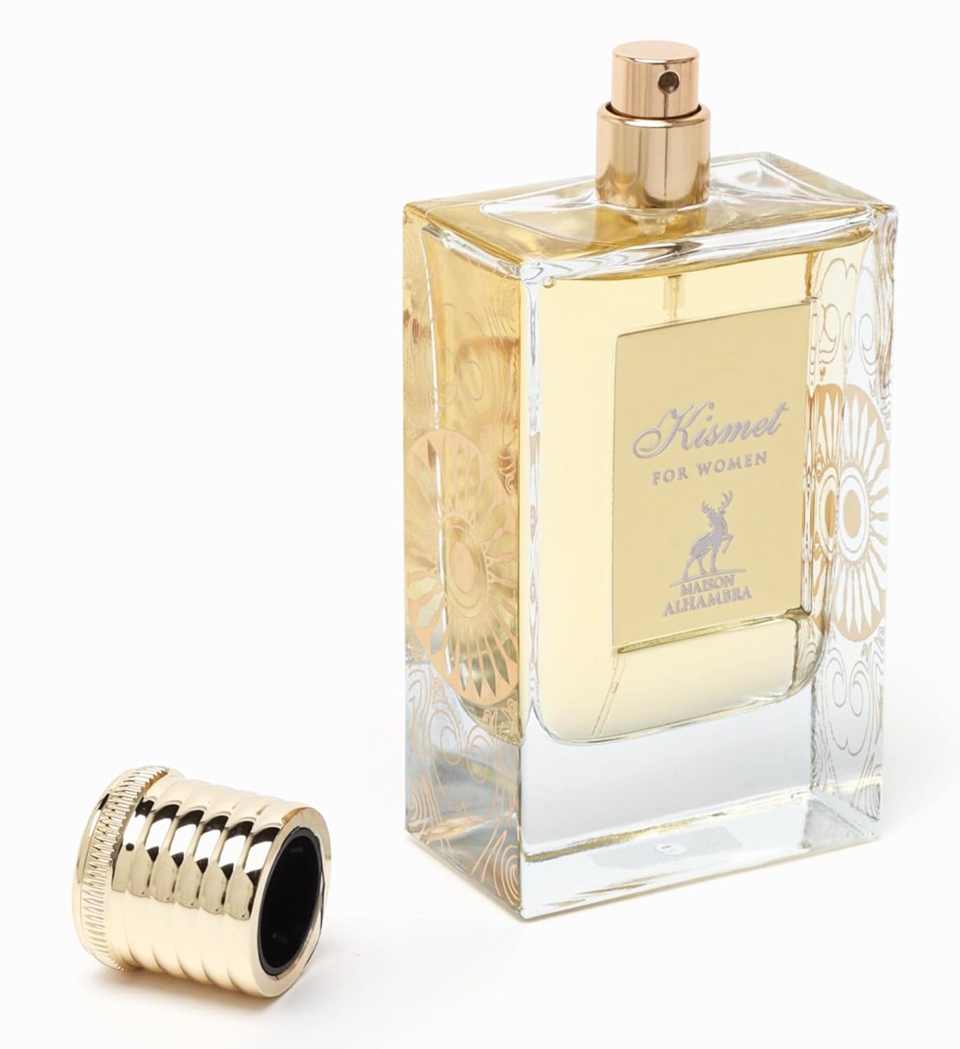 Lattafa Alhambra Kismet Eau de Parfum Spray for Women - 3.4 oz | Floral & Fruity Fragrance