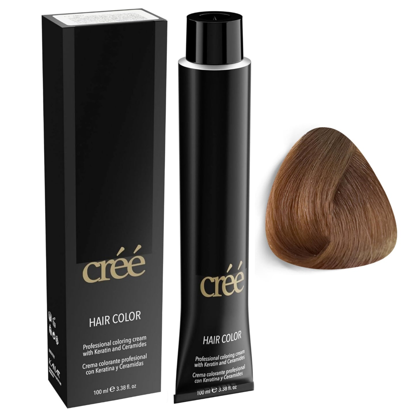 Cree Professional 8.13 - Regal Beige Permanent Hair Color - Long Lasting, Rich Vibrant - Gray Coverage 100ml - 3.4 fl.oz.
