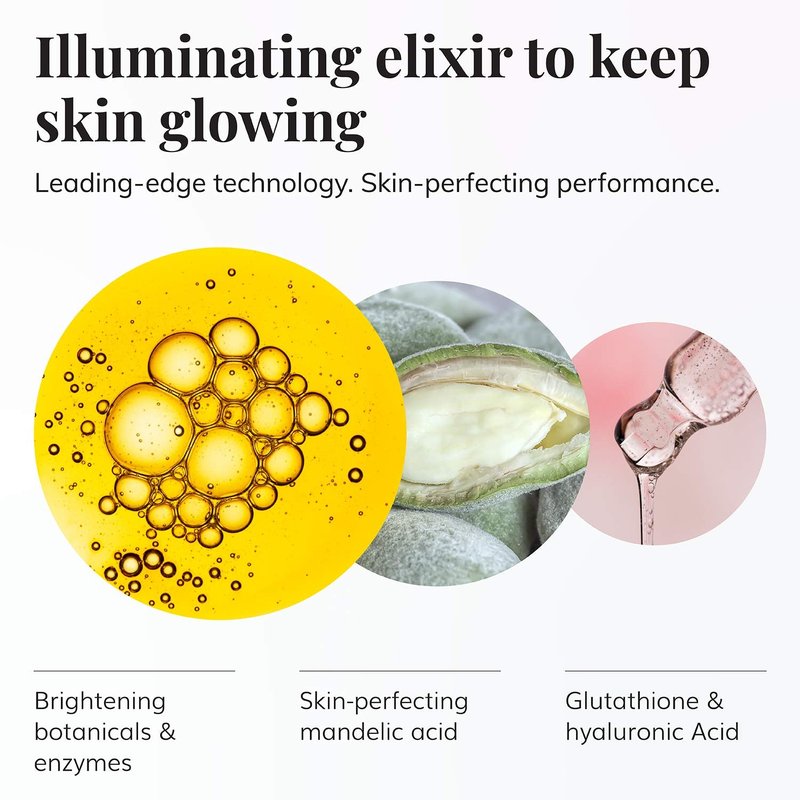 Le Mieux Illuminating Toner - Hyaluronic Acid & Witch Hazel for Glowing Skin | 6 oz (180 ml)