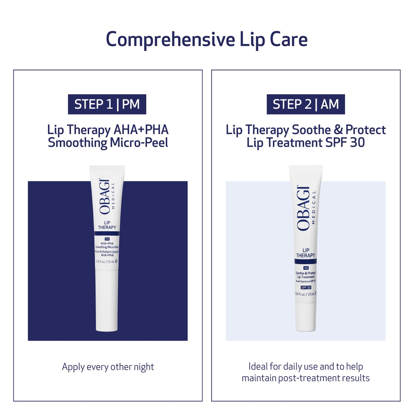 Obagi Lip Therapy SPF 30 Soothe & Protect Lip Balm Treatment – .34 oz