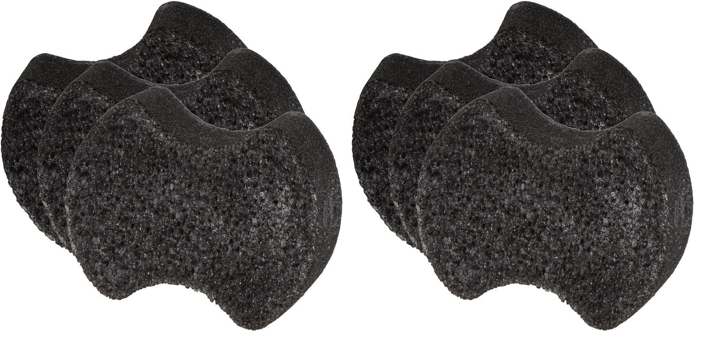 Spongables Pedi Scrub Foot Exfoliating 20+ Wash Sponge, Sweet Sangria, 3 Count (Pack of 2)