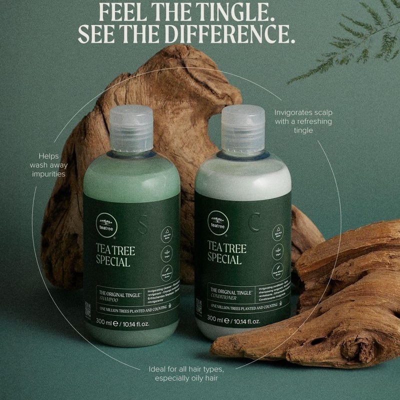 Tea Tree Special Conditioner, Detangles, Smooths + Softens, For All Hair Types, 10.14 fl. oz.