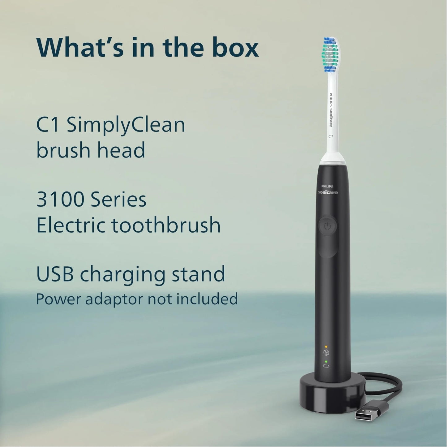 Phillips Sonicare Sonicare ProtectiveClean Removes up to 7x More Plaque, Long lasting 4 day Battery Life Rechargeable Electric Toothbrush, White/Grey