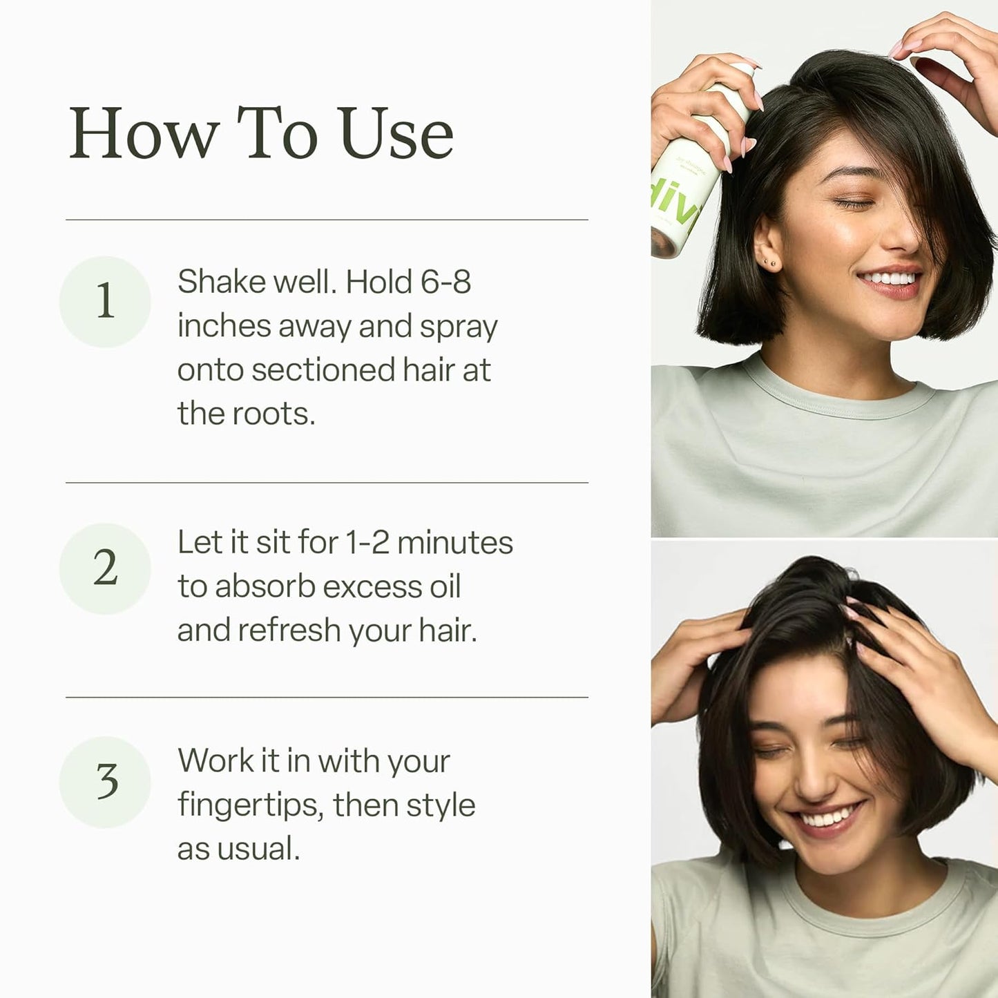 Divi Dry Shampoo Spray for Women - Oil Absorbing Formula | Scalp Balancing, 5.3oz