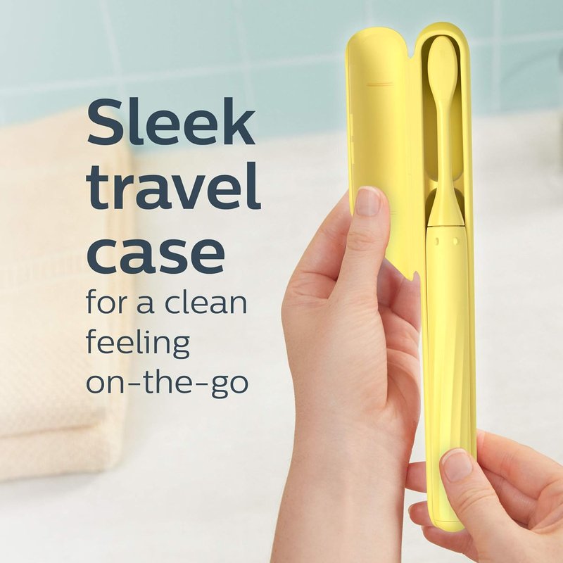 Philips Sonicare Battery Toothbrush - Mango Yellow | Gentle Cleaning Technology