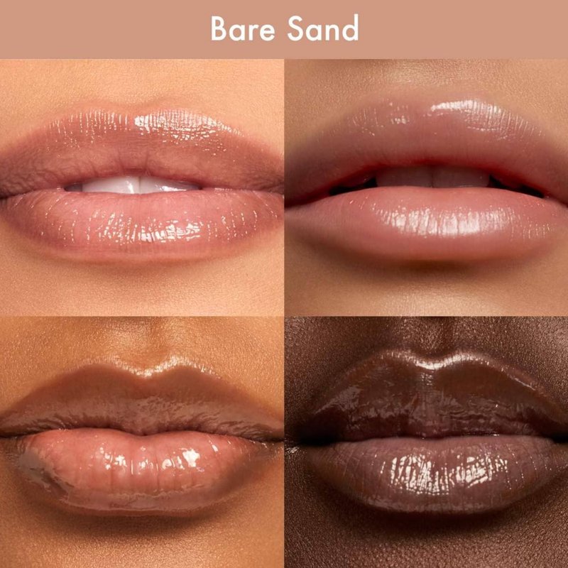 Dream Lip Oil - Hydrating Tinted Gloss with Skincare Benefits | Non-Sticky Formula for Softness & Shine - Bare Sand (0.15 Oz)