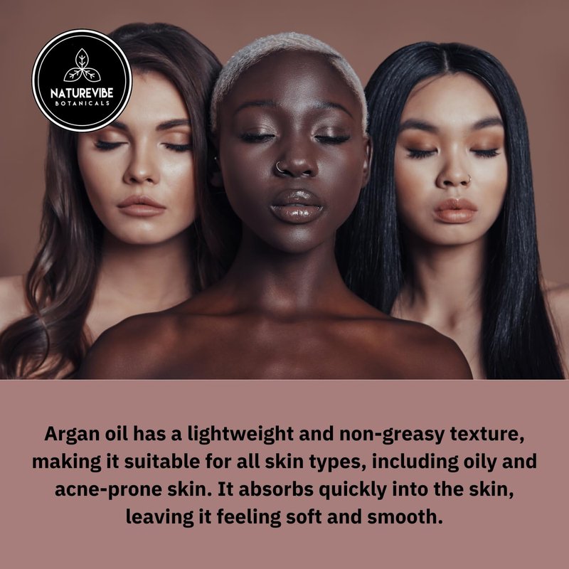 Argan Oil 32 Fl Oz - Cold Pressed, Unrefined Moroccan Oil for Hair, Skin & Massage | Natural Carrier Oil for DIY Beauty