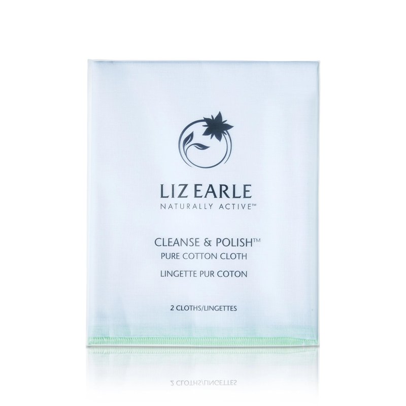Liz Earle Pure Muslin Cloths (2 Quantity) for Cleanse & Polish Hot Cloth Cleanser