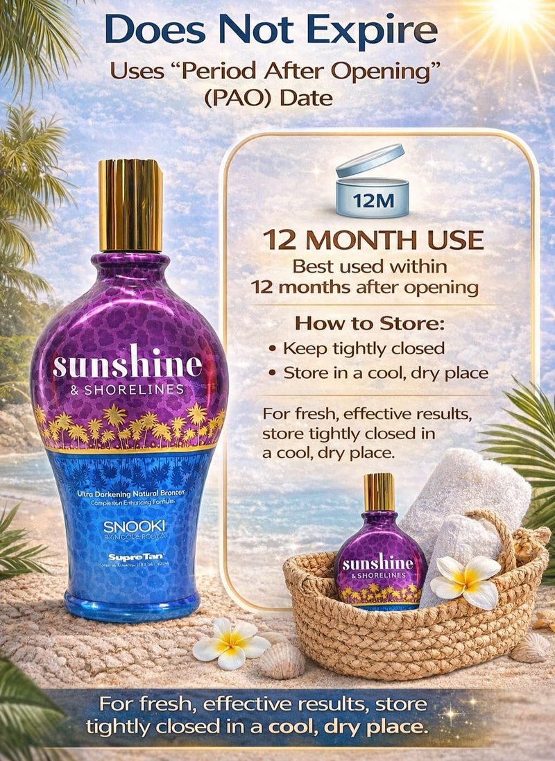 Supre Snooki Sunshine & Shorelines Ultra Darkening Natural Bronzer 12 ounces