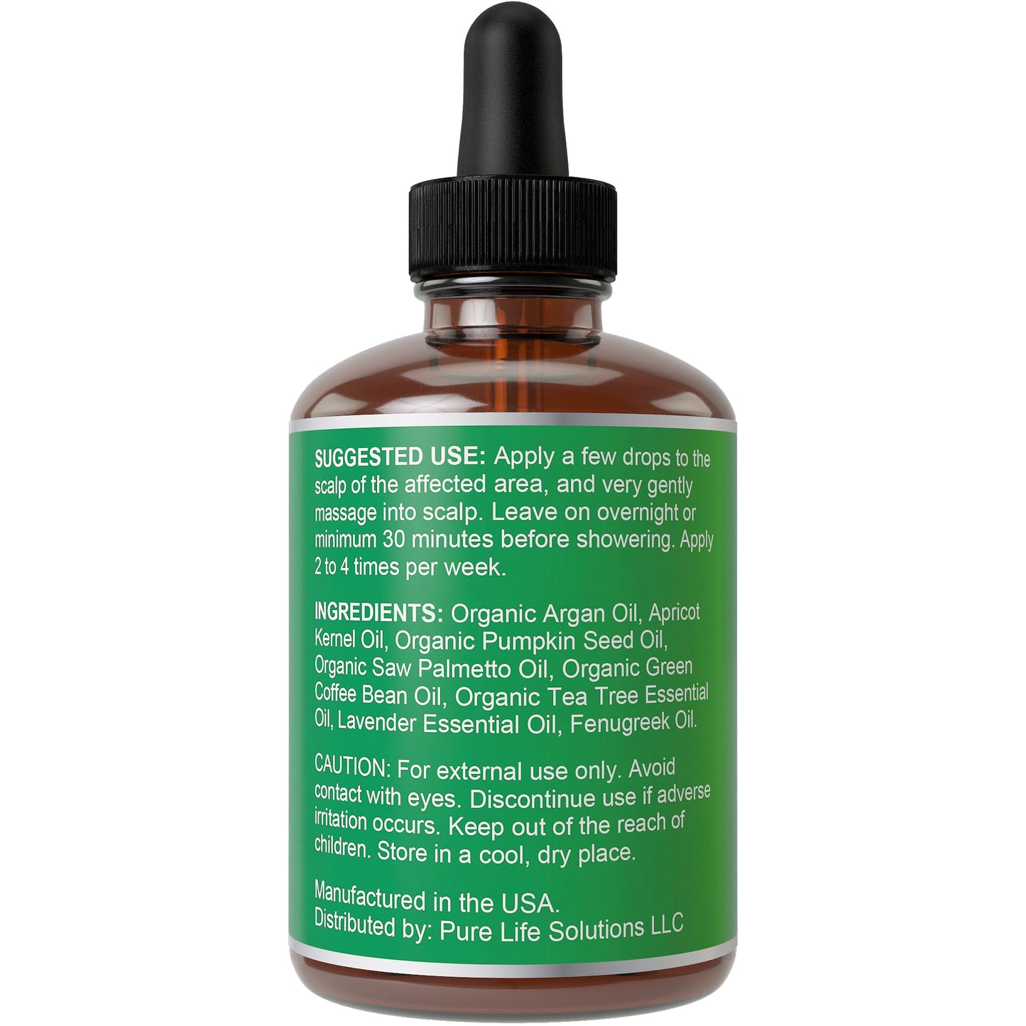 DHT Blocker for Women, Men – Strengthens & Hydrates Thinning, Dry Hair for a Healthier-Looking Scalp – Vegan & Unscented 2oz Serum