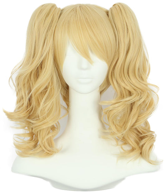 karlery Adult Women's Long Ponytail Blonde Wig Lolita Clip In Thick