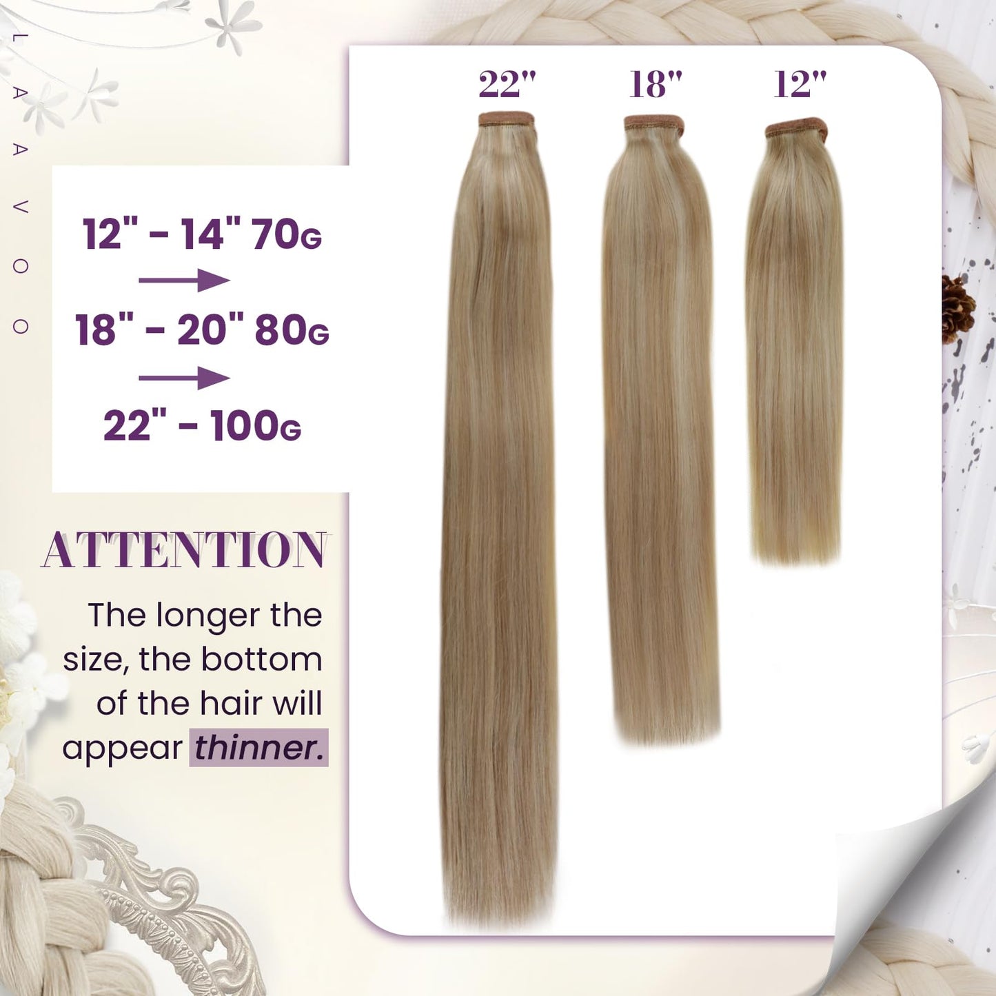 LaaVoo Ponytail Extension Human Hair Brown Ombre Ponytail Extensions for Women Balayage Darkest Brown to Light Brown Pony Tails Hair Extensions Real Humen Hair Short Straight 12 Inch 75g