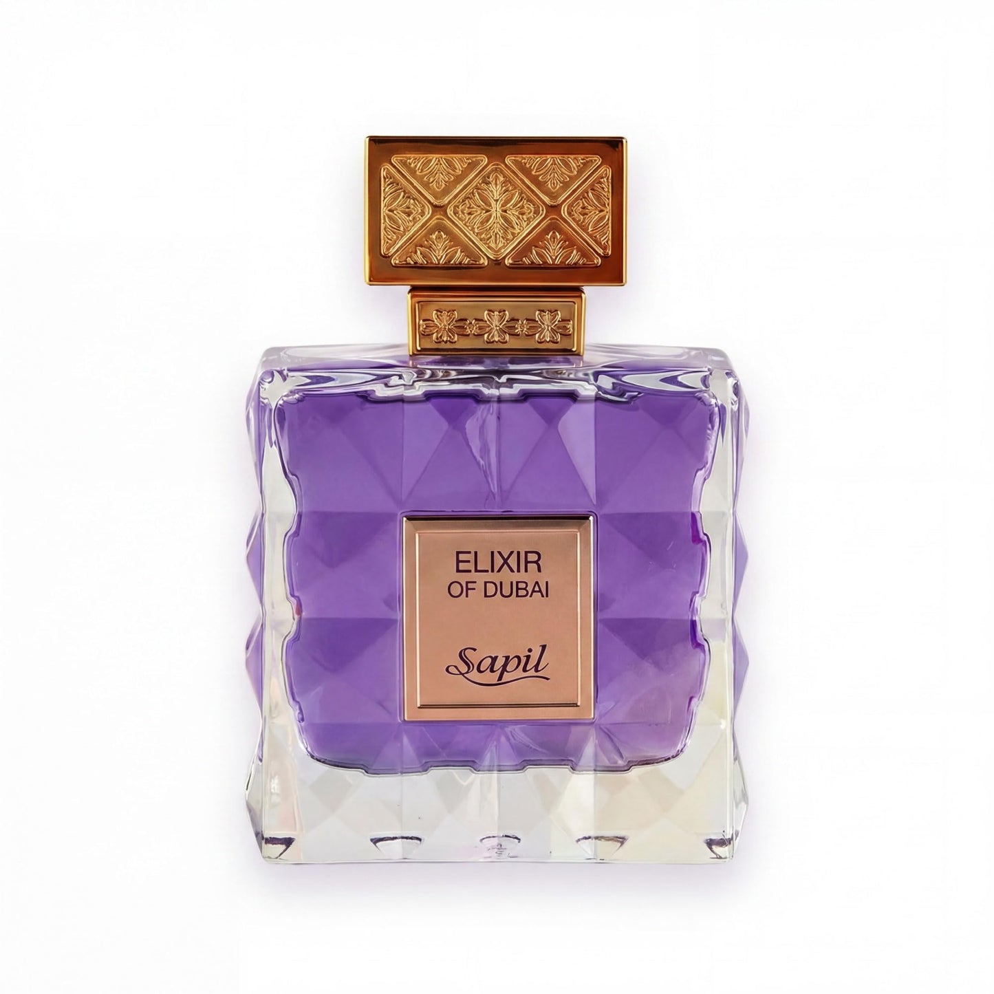 Sapil Elixir of Dubai Eau de Parfum – Long Lasting Unisex Amber Gourmand Perfume | Cocoa, Amber & Vanilla Notes | Warm Luxurious Signature Fragrance | 3.4 oz / 100ml