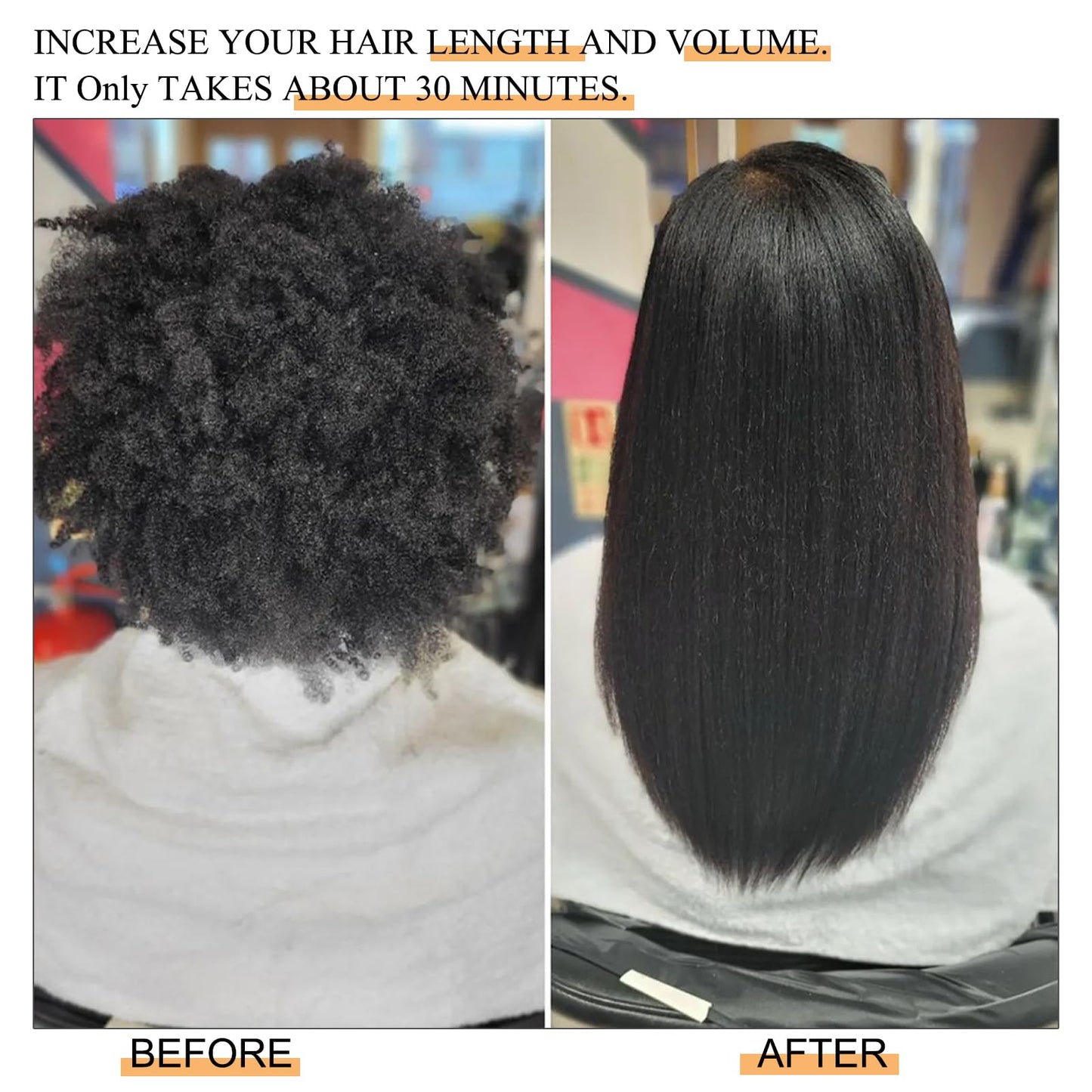 FEIPRO 18 Inch Tape in Hair Extensions Real Human Hair Light Yaki Straight Tape ins for Black Girls Women add Hair Length &Volume Invisible Seamless Skin Weft Thick Soft #Natural Black 40g 20pcs/Pack