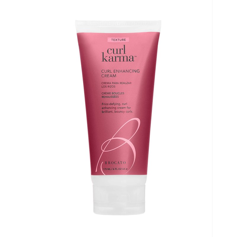 Brocato Curl Karma, Curl Enhancing Cream, 6 Fl Oz | Defining & Moisturizing Curl Crème | Fights Frizz, Adds Bounce & Shape | All Day Control