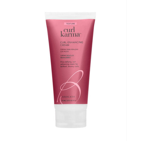 Brocato Curl Karma, Curl Enhancing Cream, 6 Fl Oz | Defining & Moisturizing Curl Crème | Fights Frizz, Adds Bounce & Shape | All Day Control