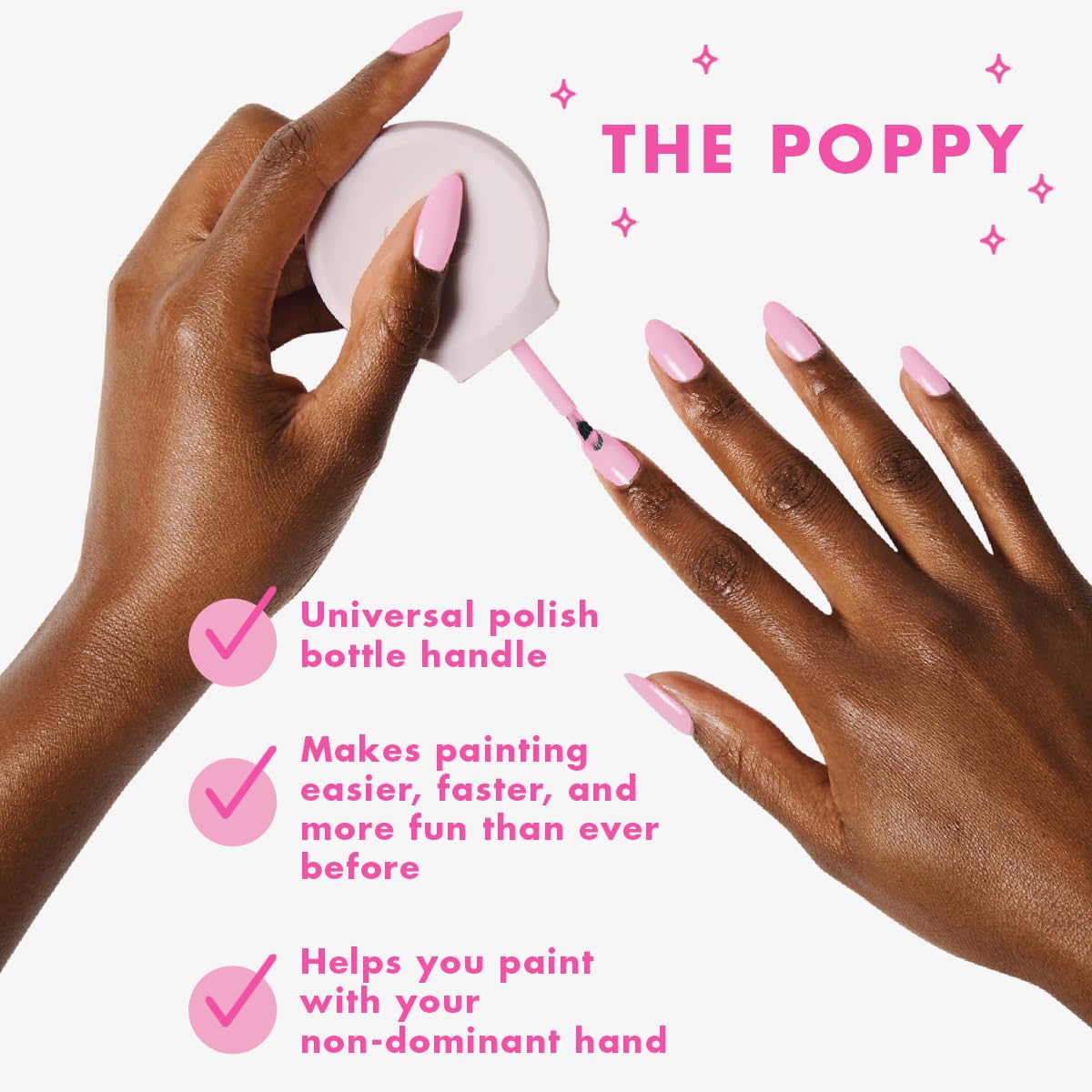 Olive & June Top Coat Effects Trio | Includes 3 Long Lasting Special Effect Top Coats (Celestial, Pixie, Stardust) | Gel-Like Shine, Sparkly Finish | No Lamp Needed | Vegan, Cruelty-Free
