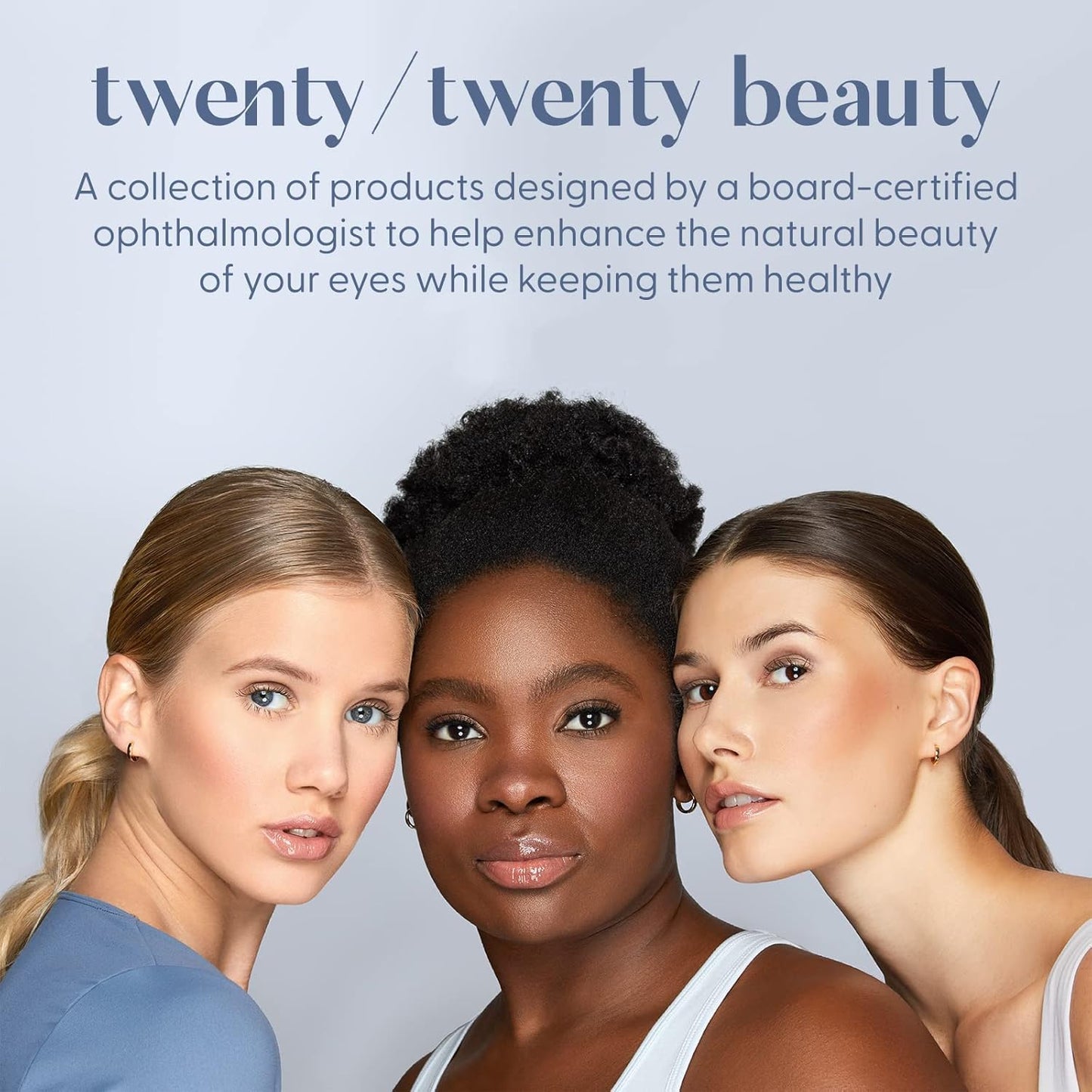 twenty/twenty beauty Visionary Eye Shadow Stick – Shimmer Cream Eye Shadow Pencil - Safe for Sensitive Eyes - Ophthalmologist Developed – Vegan, Cruelty-Free, Clean Ingredients (Starry Eyed)