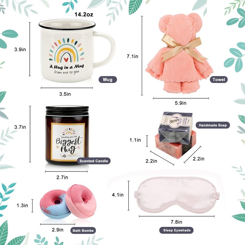 Thinking of You Gift Basket for Women | Self-Care Package for Get Well Soon & Chemo Recovery