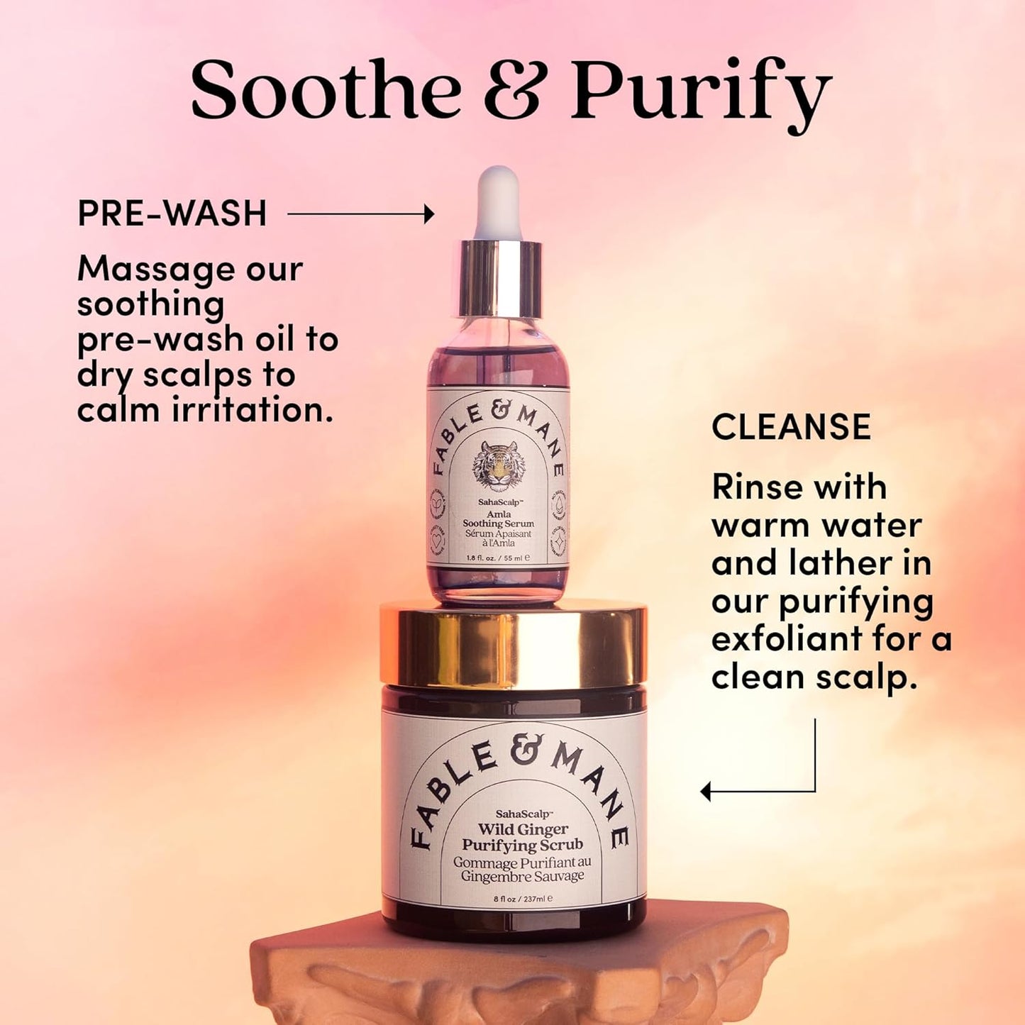 Amla Soothing Serum - Purifying Rosemary Oil Treatment for Dry, Itchy Scalps | Detox & Balance Irritation