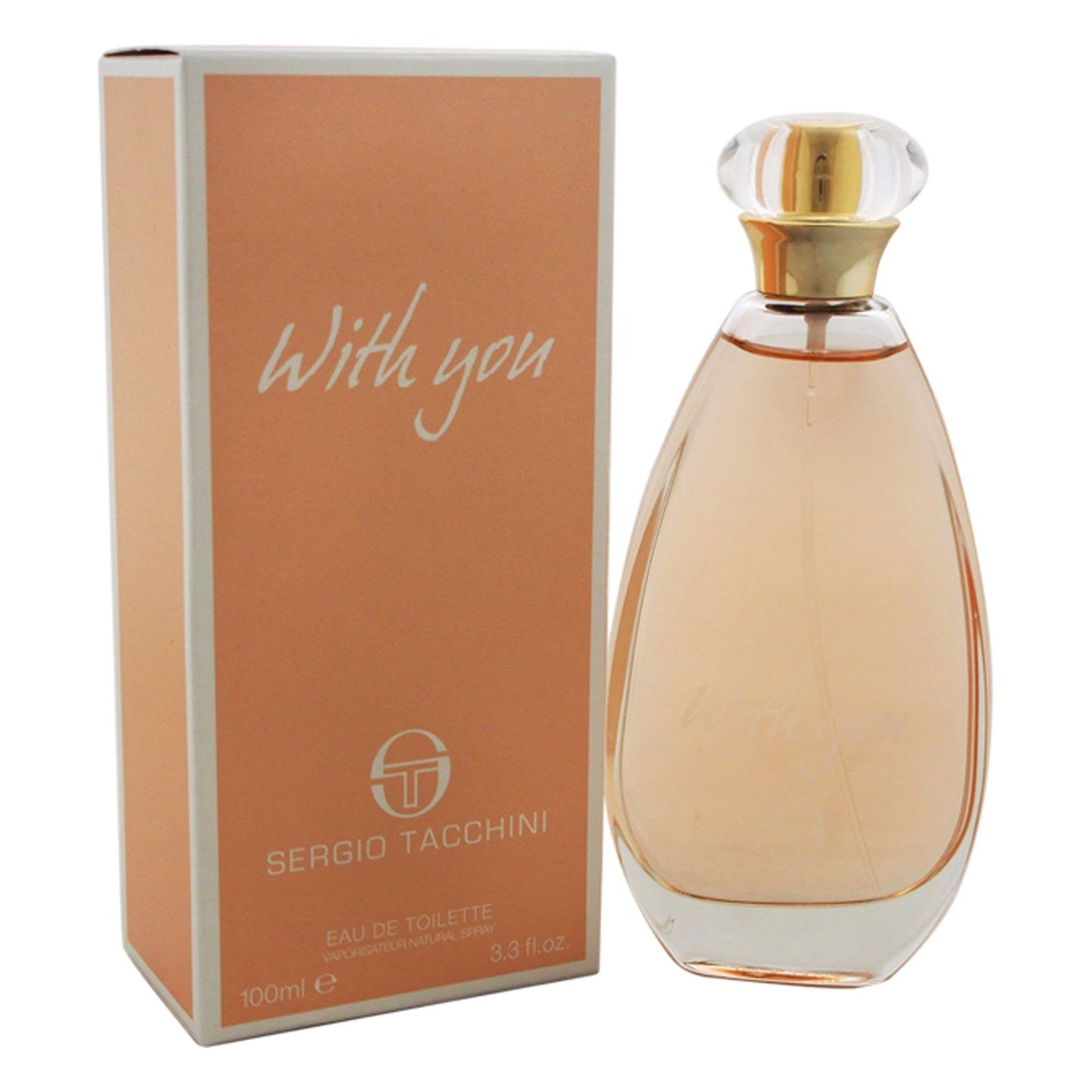 Sergio Tacchini With You Women's Eau de Toilette Spray, 3.3 Ounce