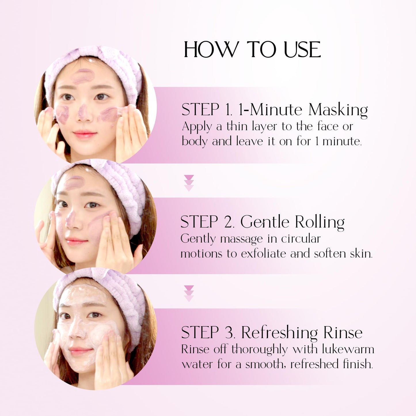 Podoclos Grape Gelato Pack Cleanser | Face & Body Exfoliating Cleanser, Gentle on Skin, Tough on Dead Cells, Plant-Based Scrub, Honey Cica™ & Grape Extracts, Korean Skin Care | 3.88 oz