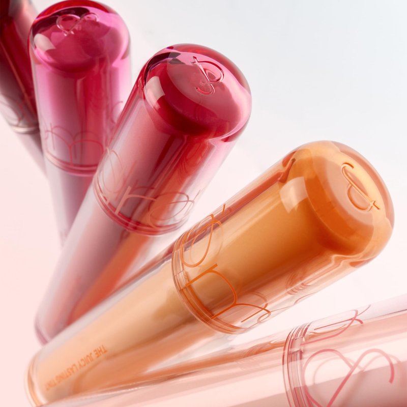 rom&nd Juicy Lasting Tint #21 GRAPE BOMB | K-Beauty Hydrating Lip Gloss for Plump, Vibrant, Long-Lasting Shine | Non-Sticky, Blue-Toned Red Pink