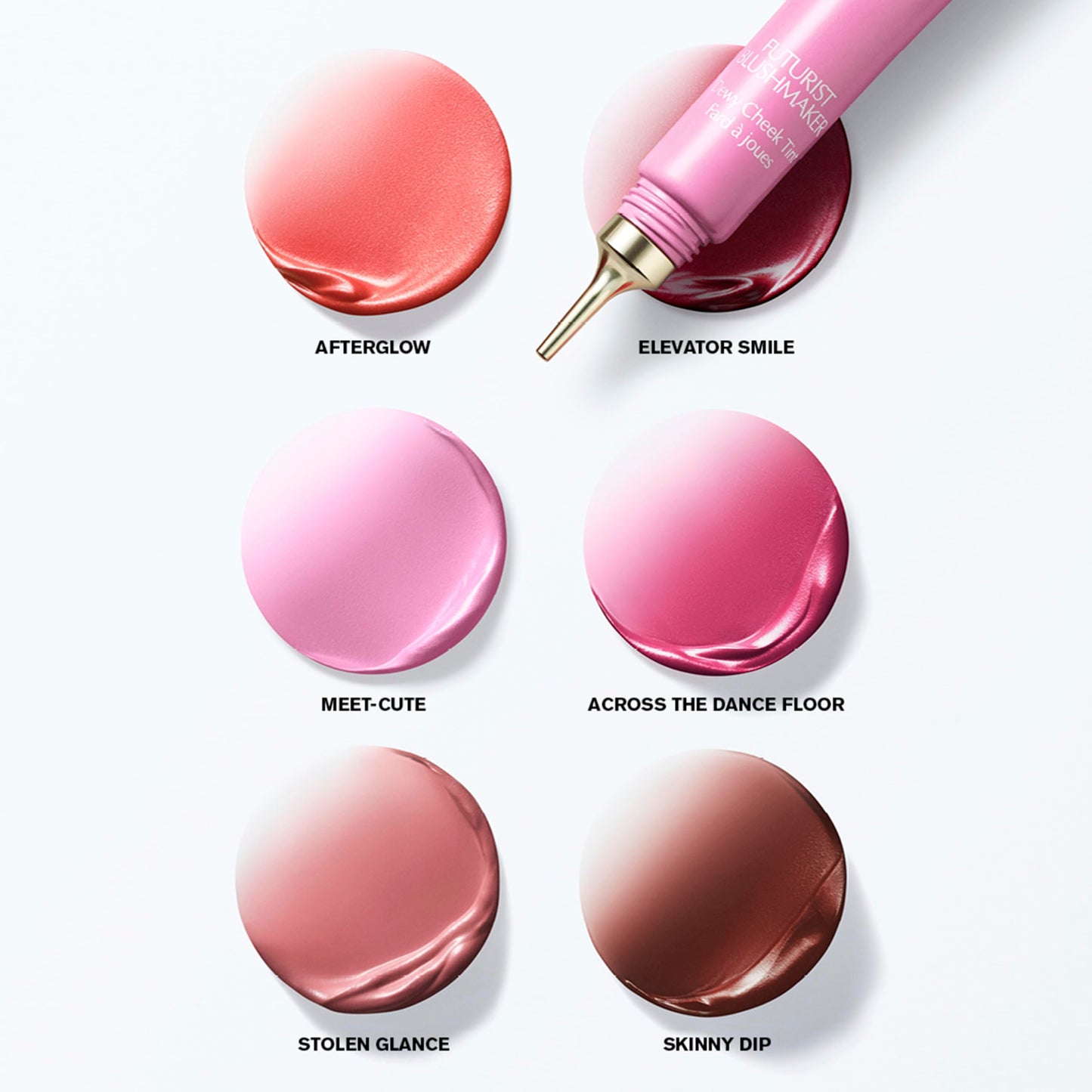 Estée Lauder Futurist Blushmaker Dewy Cheek Tint | Hydrating Liquid Blush with Glycerin, 02 Across the Dance Floor, 0.34 Ounce