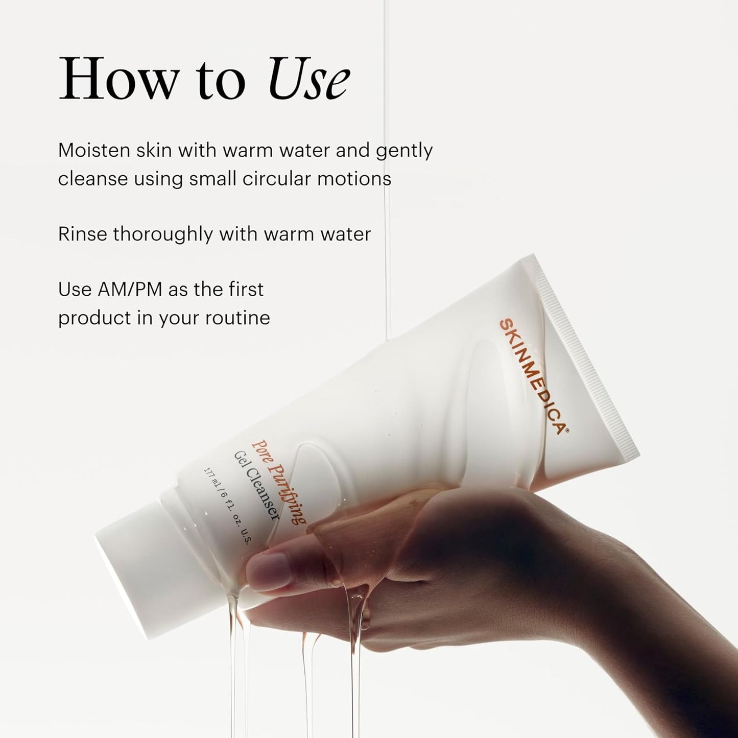 SkinMedica Pore Purifying Gel Cleanser - Deep Cleansing Formula for Makeup & Oil Removal | 6 Fl Oz