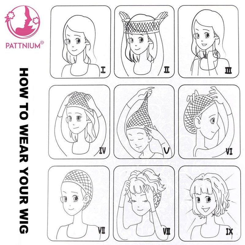 PATTNIUM Multicolor Wig for Kids Rainbow Child Wig with Bangs Wavy Colorful Wigs for Girls Shoulder Length Heat Resistant Synthetic Wigs