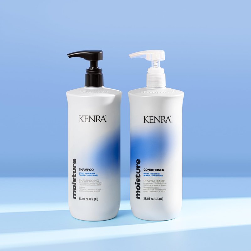Kenra Professional Moisture Conditioner | Boost Hydration | Improve Manageability and Shine | Nourish Dry Hair | Color Safe | Effortless Detangling | Normal to Dry Hair | 33.8 fl. oz.