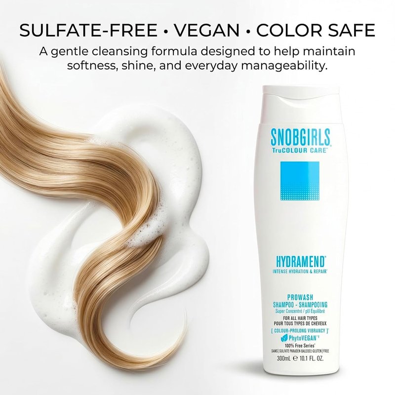Moisturizing & Hydrating Shampoo for Color Treated Hair - Vegan Argan Oil Formula | 10.1 Fl Oz