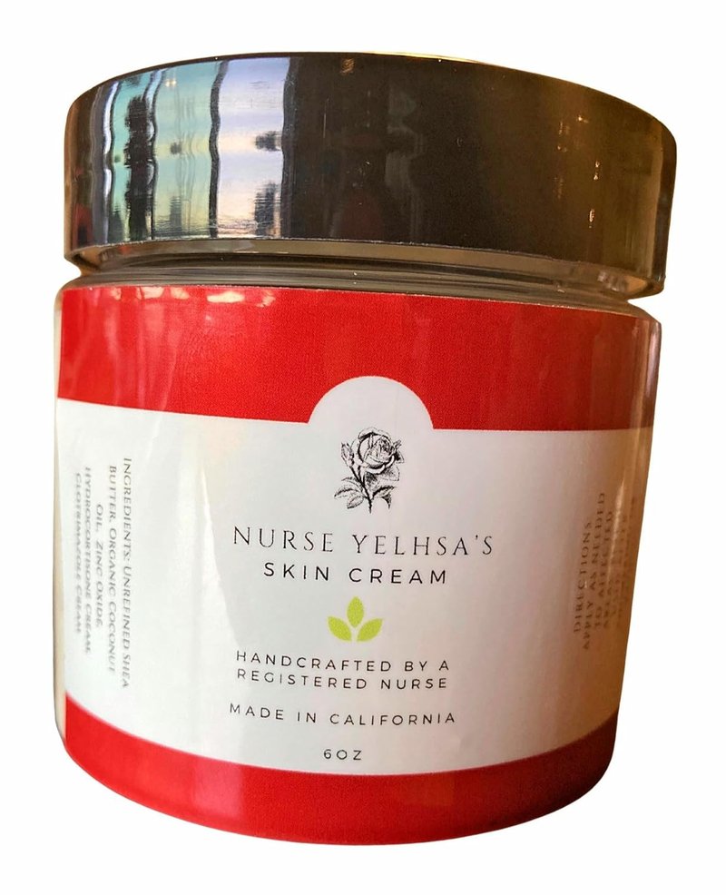 Yelhsa's Body Butter - All-Purpose Shea Cream for Dry Skin | 6oz | Handmade in the USA
