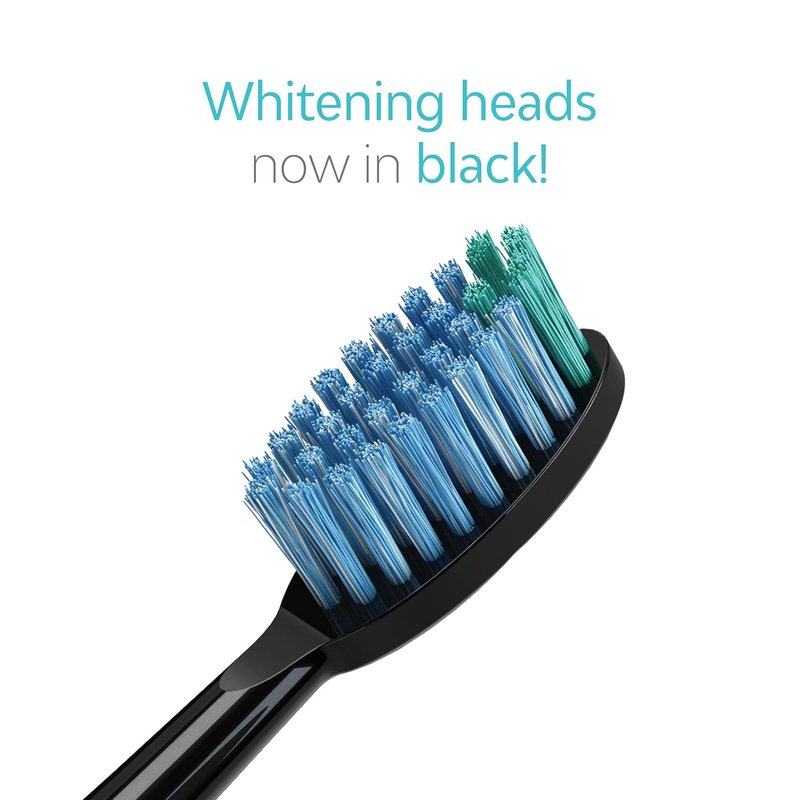 TAO Clean Whitening Replacement Brush Heads - Daily Care - Black | 2 Pack