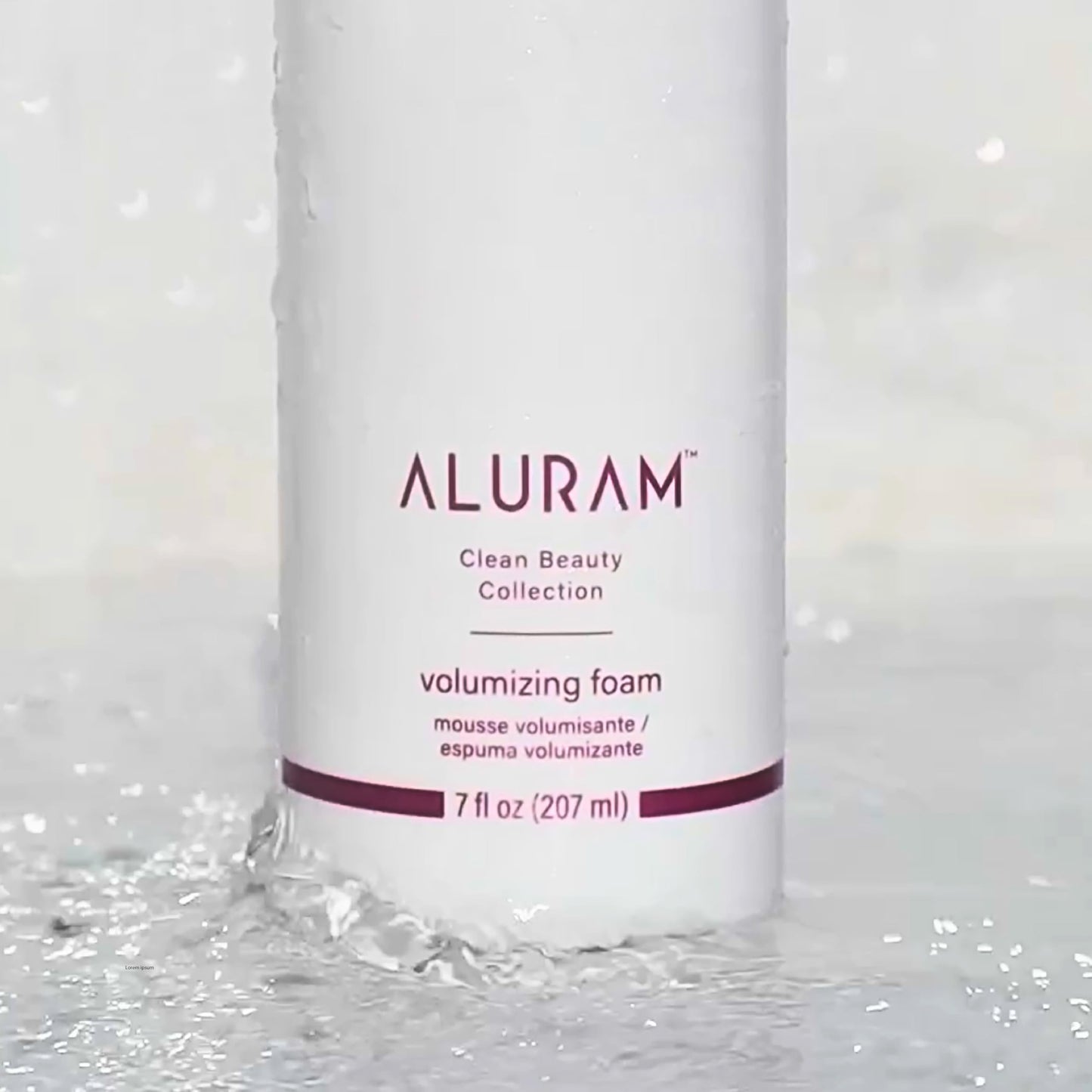 ALURAM Coconut Water Volumizing Foam, Lightweight Volume & Flexible Hold, 7 Fl Oz