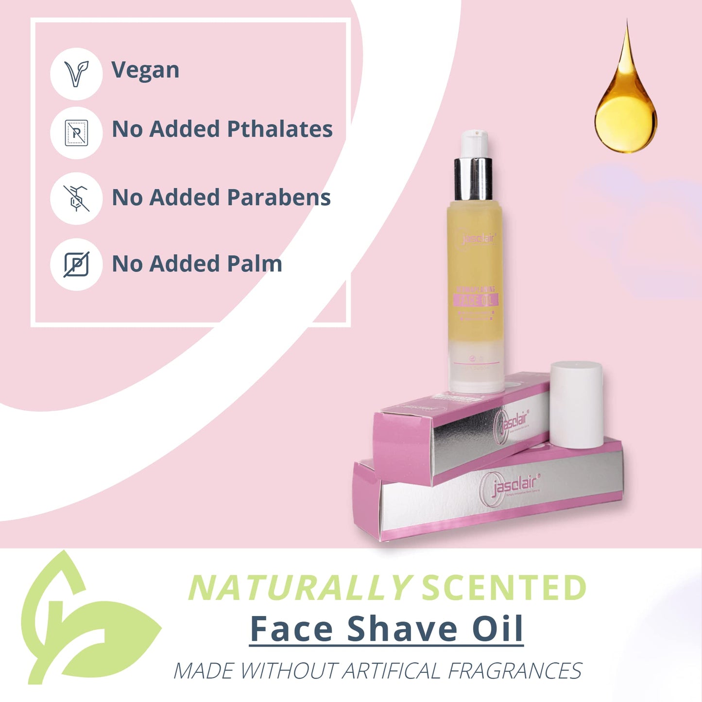 Dermaplaning Tool (15 Count) and Dermaplane Oil Bundle - Easy to Use Facial Razor with Pre Shave Oil - Effortless Hair Removal