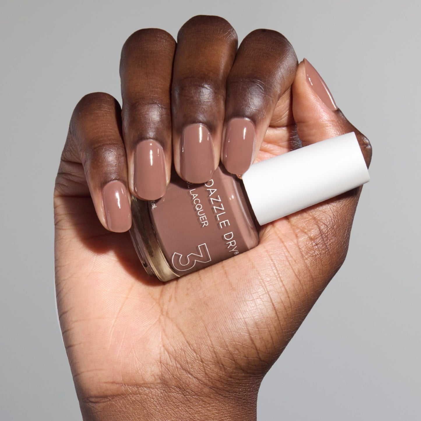 Dazzle Dry Nail Lacquer (Step 3) - Your Nails, But Better - A toffee beige. Semi-sheer cream. (0.5 fl oz)