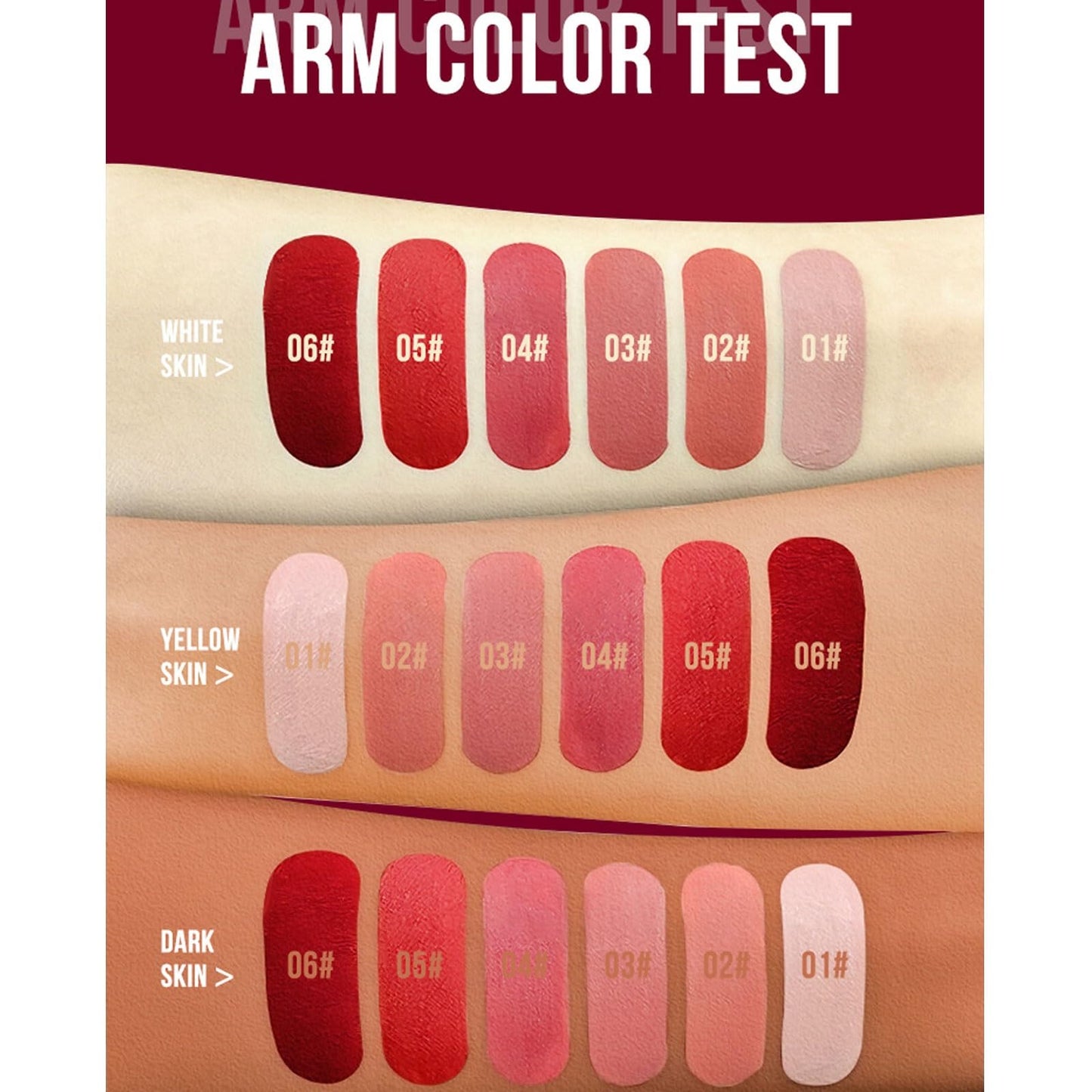 SWETIYOU Matte Liquid Lipstick Makeup Set, 3Pcs Long Lasting Smudge Proof Lip Gloss Set, High Pigmented Velvety Nude Red Lip Stain Lip Makeup Gift Sets for Girls and Women