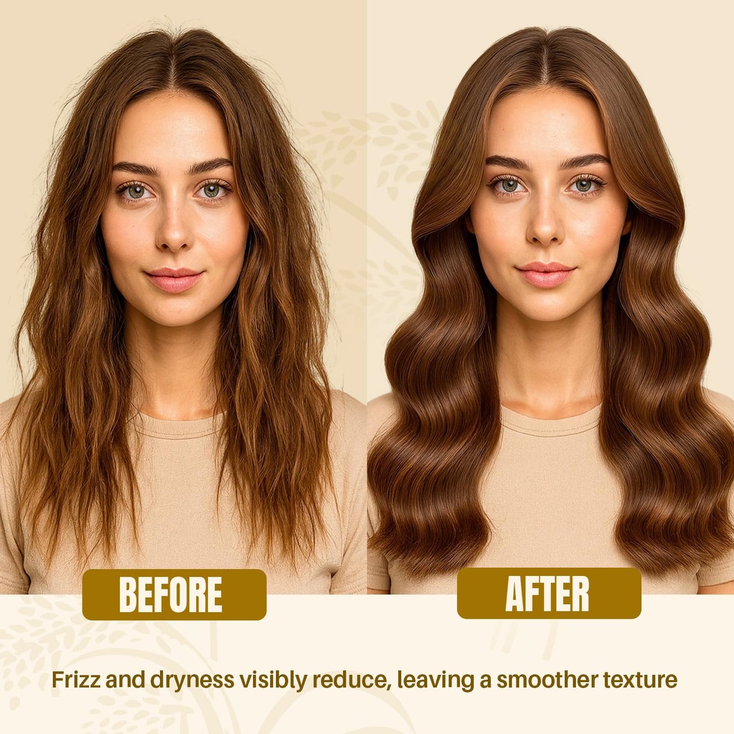 Rice Water Shampoo and Conditioner Set, Sulfate Free - 16 fl oz Each