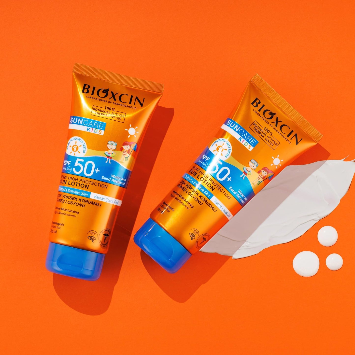 BIOXCIN Sun Care Very High Protection Children's Sunscreen 100% Botanical Active, 50 SPF, 200 ml