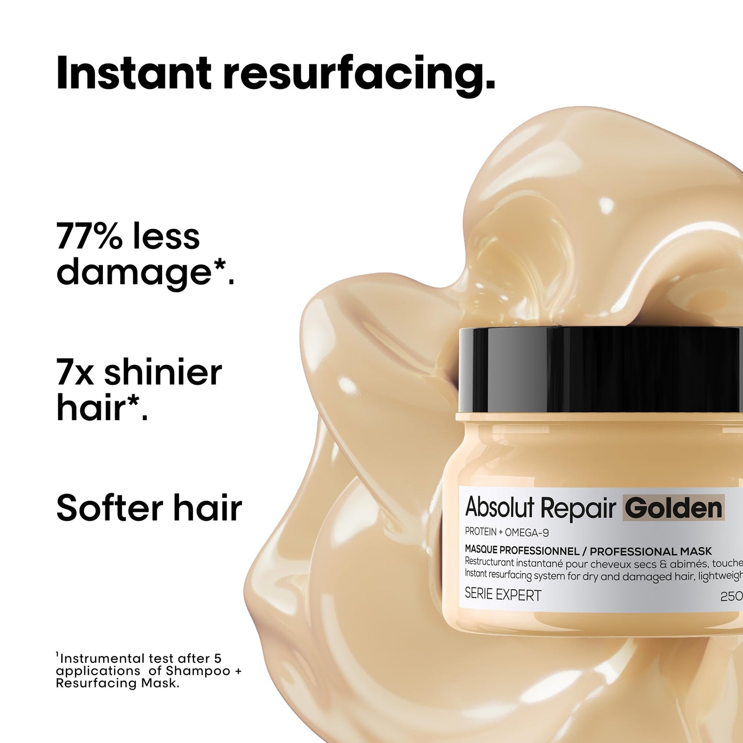 L'Oréal Professionnel Absolut Repair Golden Mask – For Dry Hair