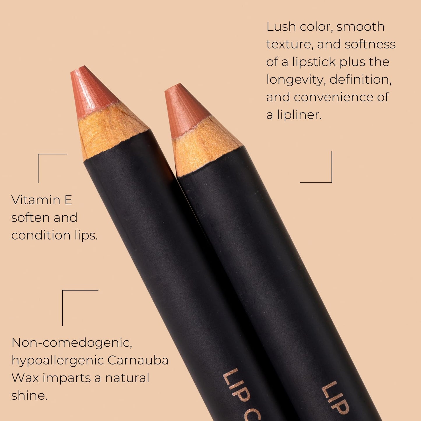 INIKA Organic Long Lasting Lipstick Crayon | Vegan Lipstick + Organic Lip Liner, Hypoallergenic, Cruelty-Free, Satin Finish, Enriched with Vitamin E and Coconut Oil, Crimson 3 g
