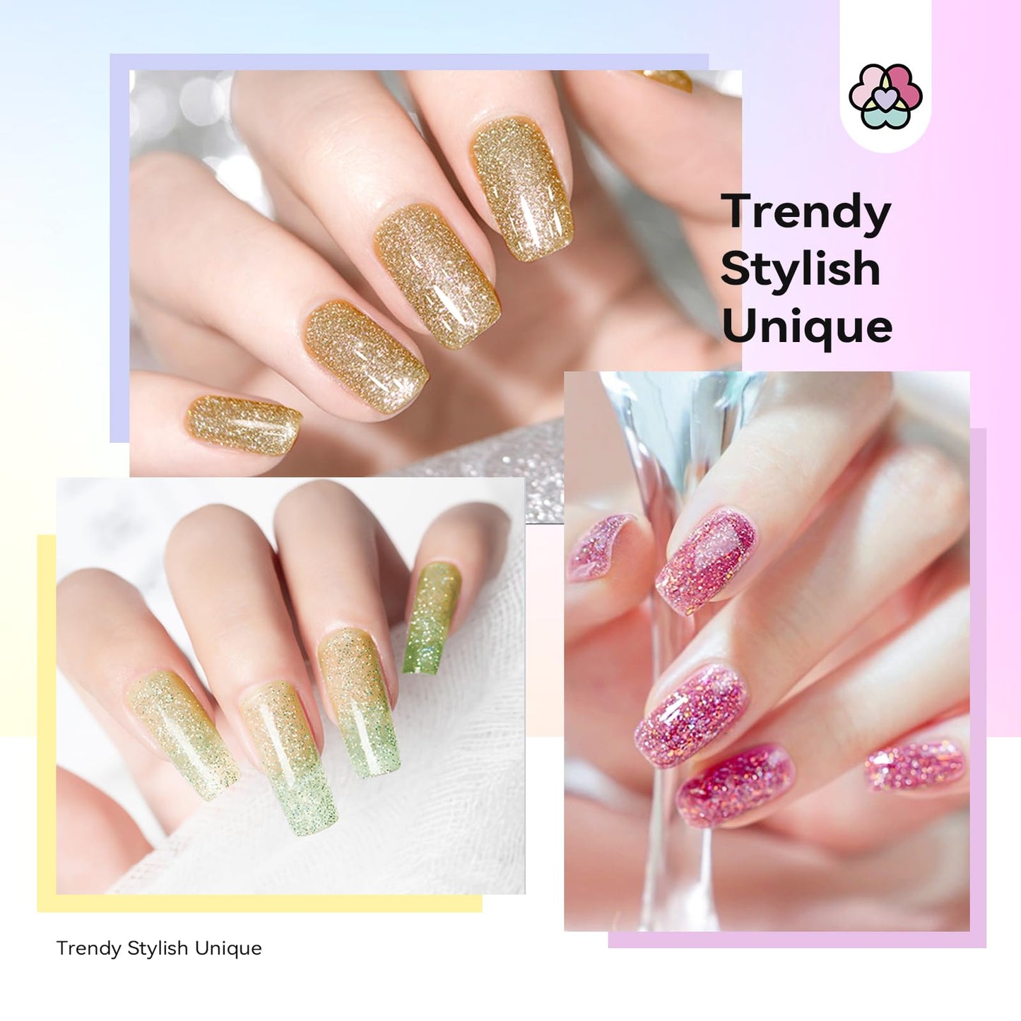 SAVILAND Nail Polish Set - 24 Colors Quick Dry Fingernail Polish Non Gel with Base Top Polish for Fingernail Toenail French Acrylic Art DIY