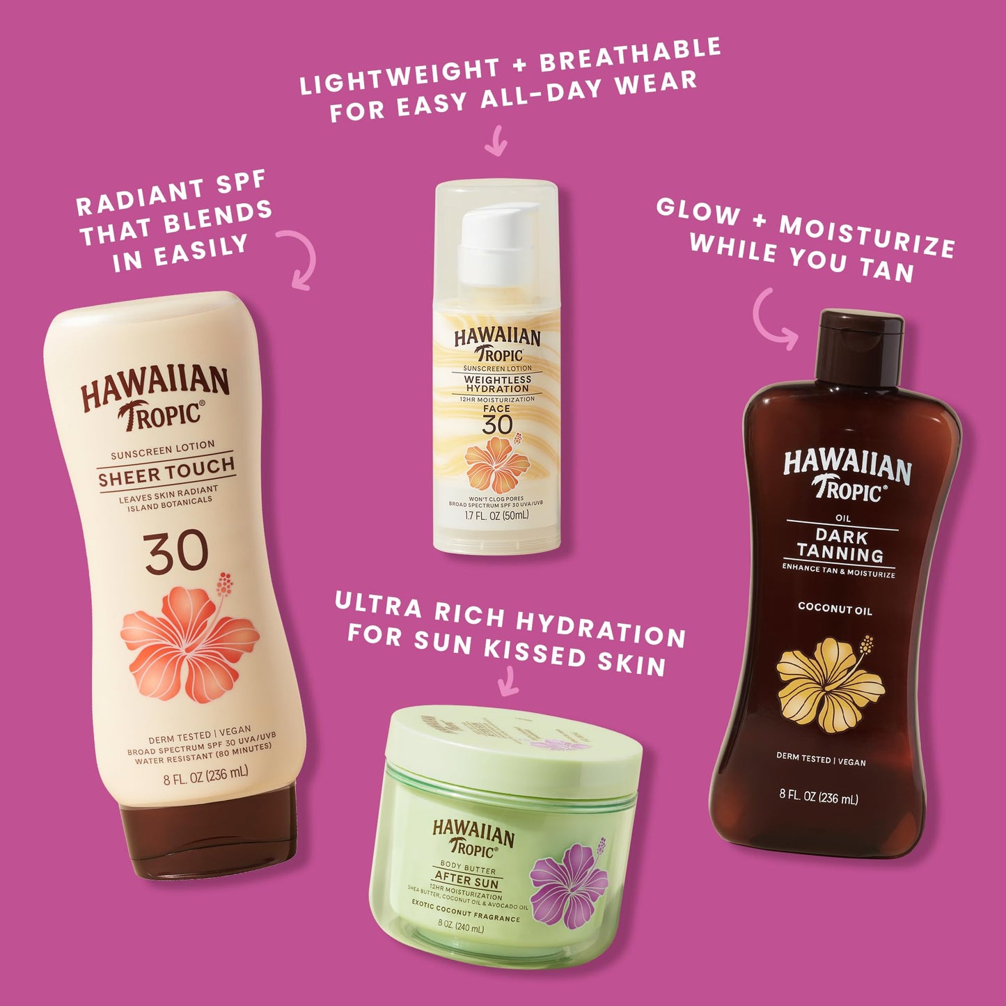 Hawaiian Tropic Tropical Lip Balm SPF 30 | SPF Lip Balm, Beach Essentials, Travel Sunscreen for Lips, Beach Necessities, Summer Essentials, Sunblock for Lips, Sun Protection, 0.14oz (Pack of 10)