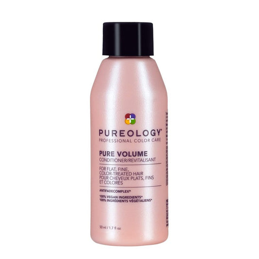 Pureology Pure Volume Conditioner - Enhances Volume and Movement, Lightweight Shampoo for Fine, Flat, Color Treated Hair, 1.7 Fl Oz