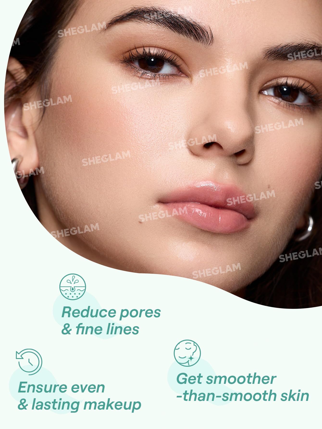 SHEGLAM Pore No More Primer Photo Finish Smooth & Blur Makeup Primer For Long-lasting Makeup Wear, Vegan & Cruelty-free
